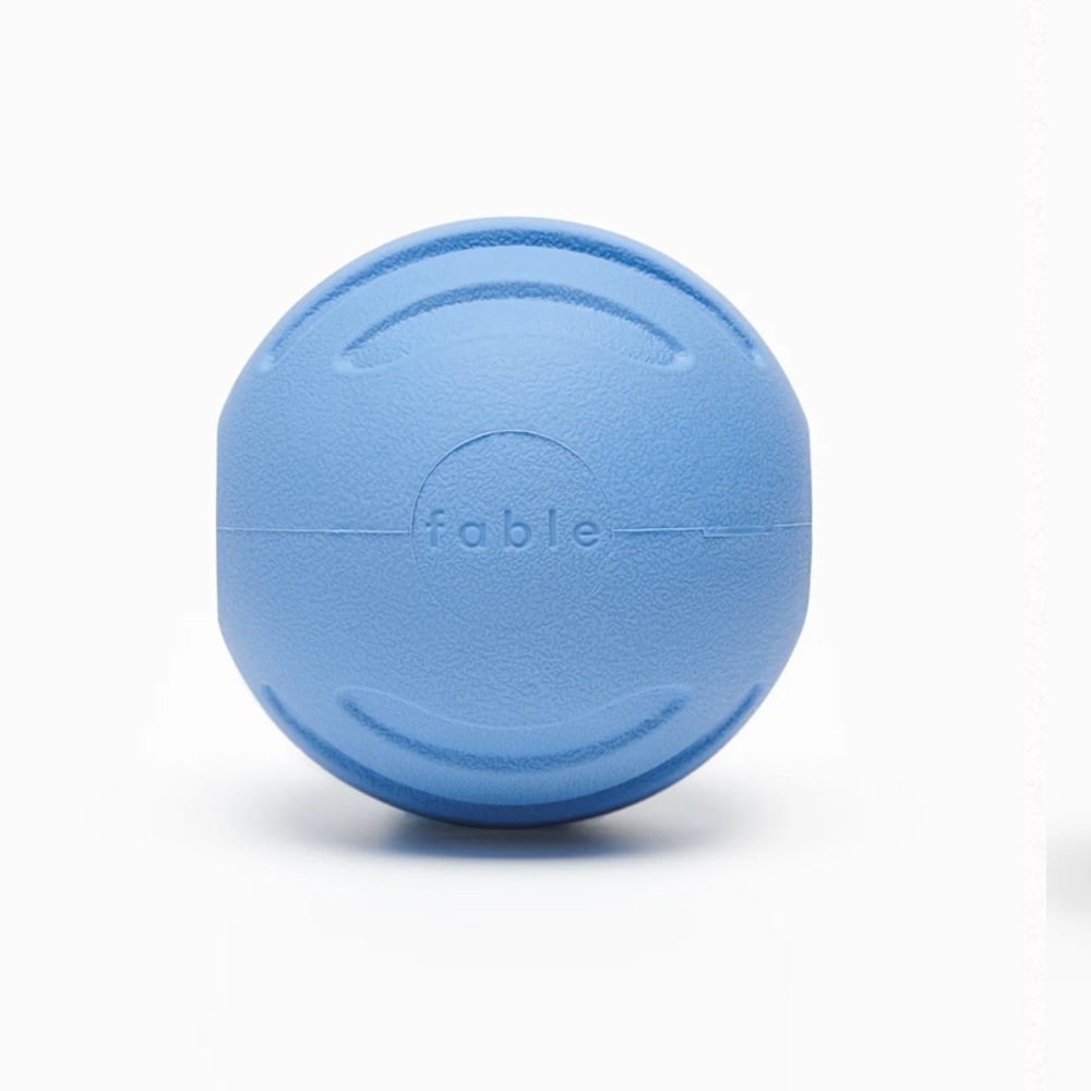 FABLE - Interactive durable Rubber Dog Ball w/ Treat Opening - 2.45”